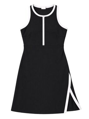 Sage Collective Black White Tennis Athletic Dress Built In Shorts Size S